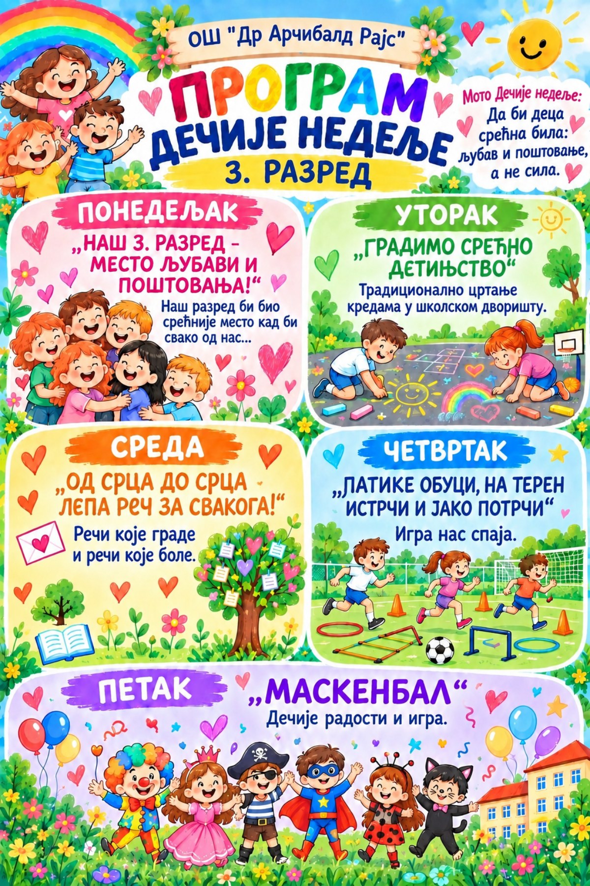 Дечија недеља у трећем разреду